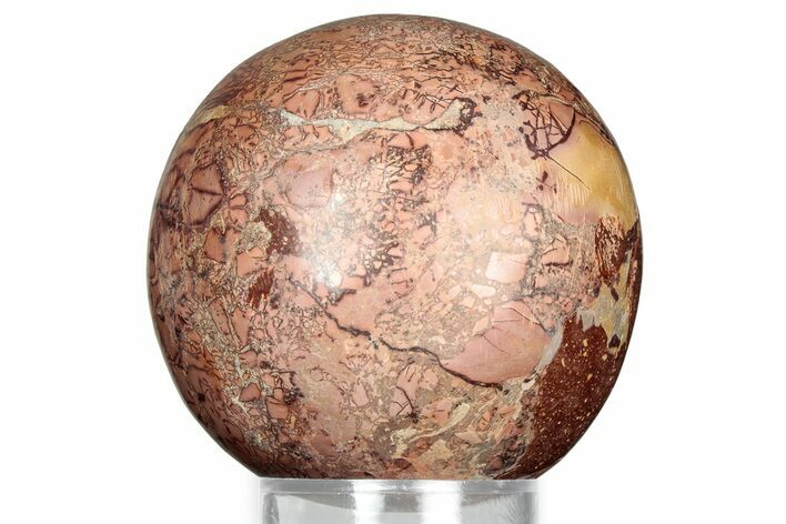 Polished Saharan Desert Jasper Sphere - Morocco #326901